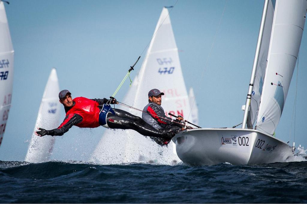 Panagiotis MANTIS and Pavlos KAGIALIS (GRE1) - 2014 470 Men and Women World Championship © Nikos Alevromytis / Alen Photography http://www.alen.gr